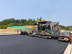 沥青路面摊铺压实工作流程